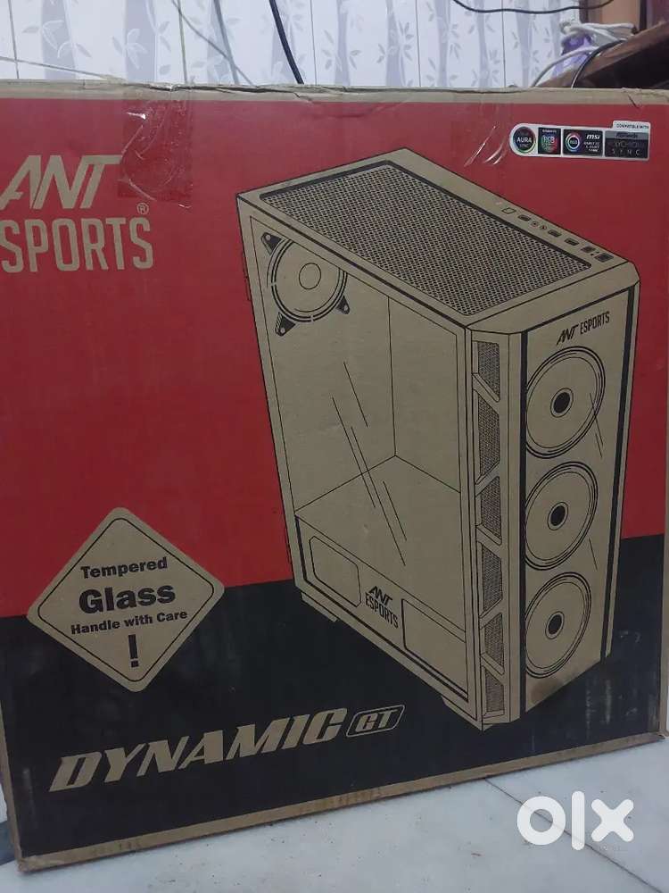 Ant eSports gaming cabinet to build pc desktop computer  case RGB