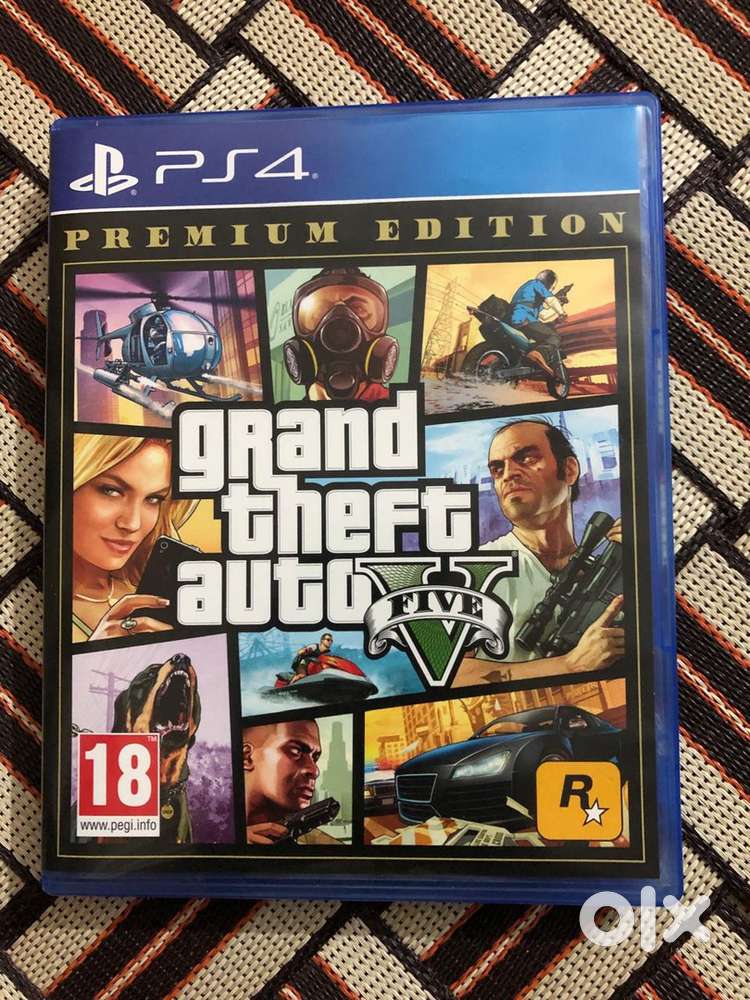 GTA5 ps4 genuine condition cd