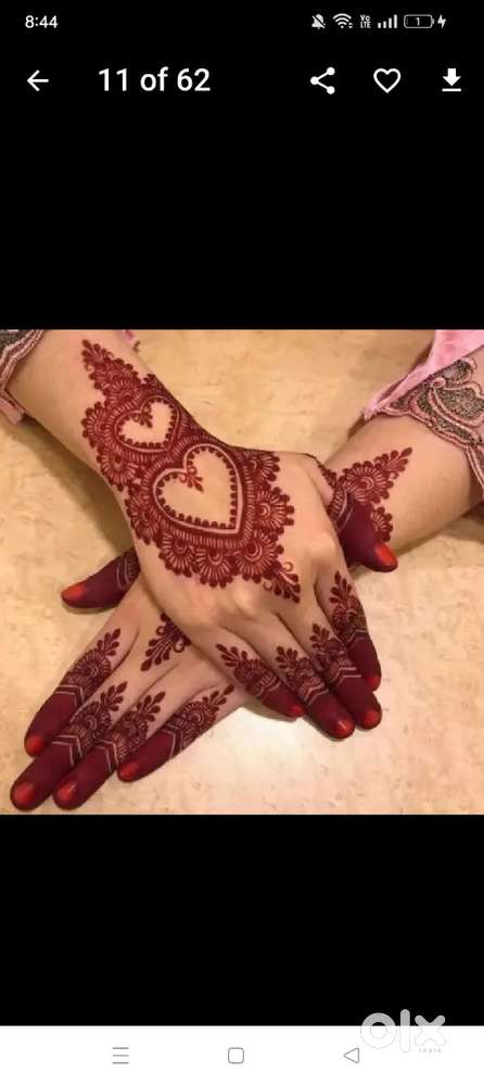 Iam mehendi designer.