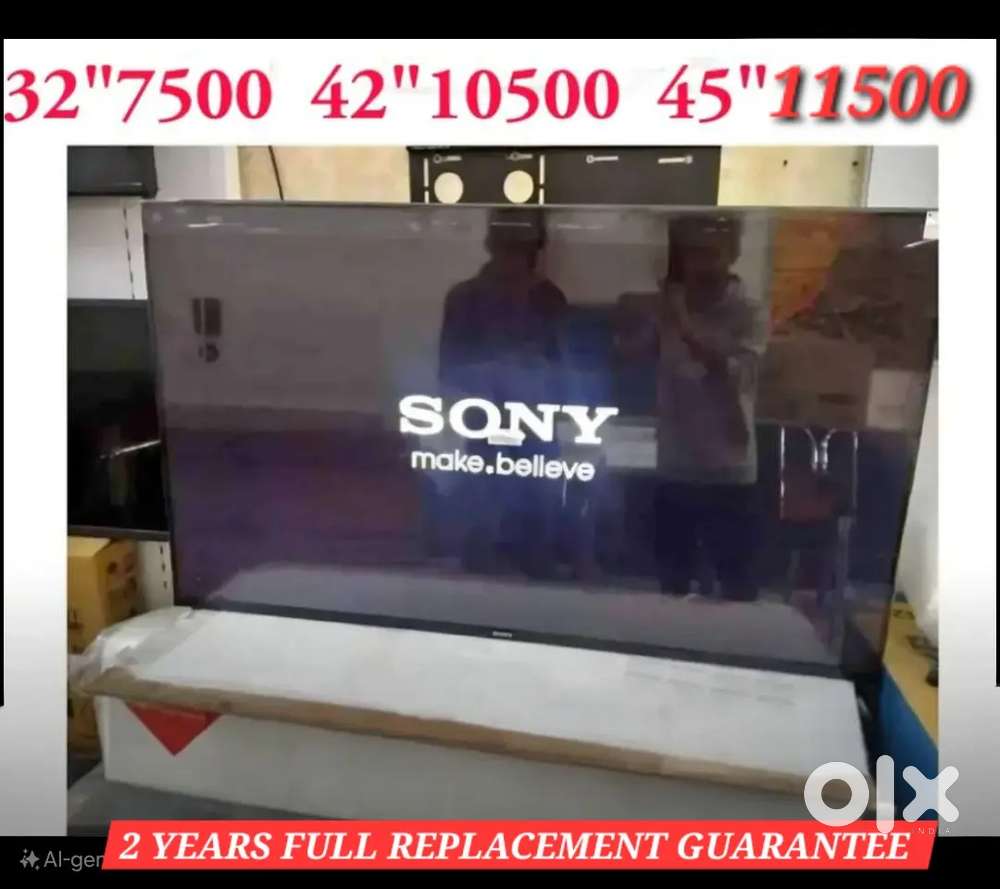 50 4K UHD Android Smart Bezel-less LED TV 21500/- 45 Smart 11500