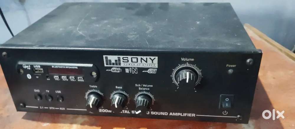 Amplifier sound System