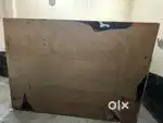Wooden table for Food store