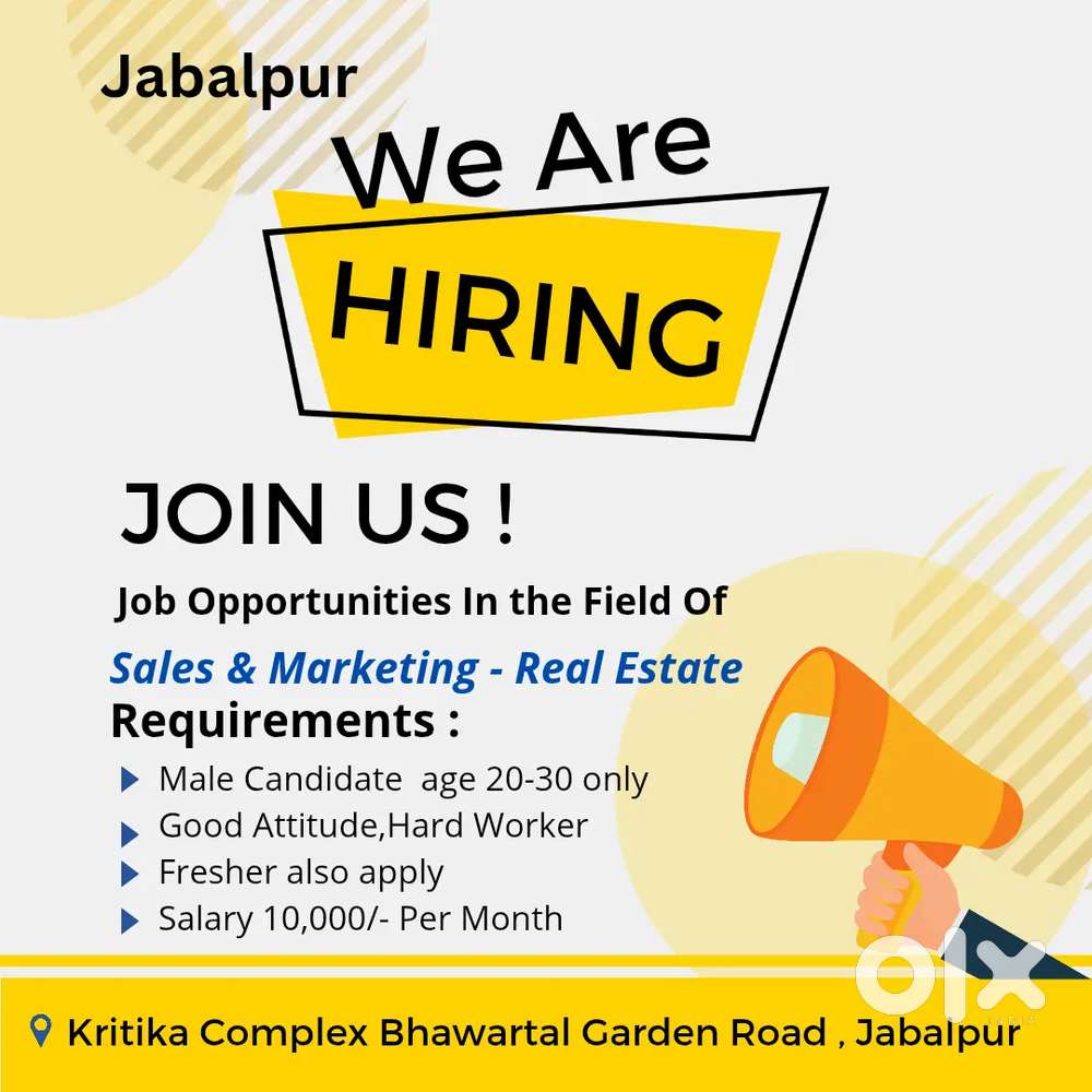 Sales Officer in Jabalpur