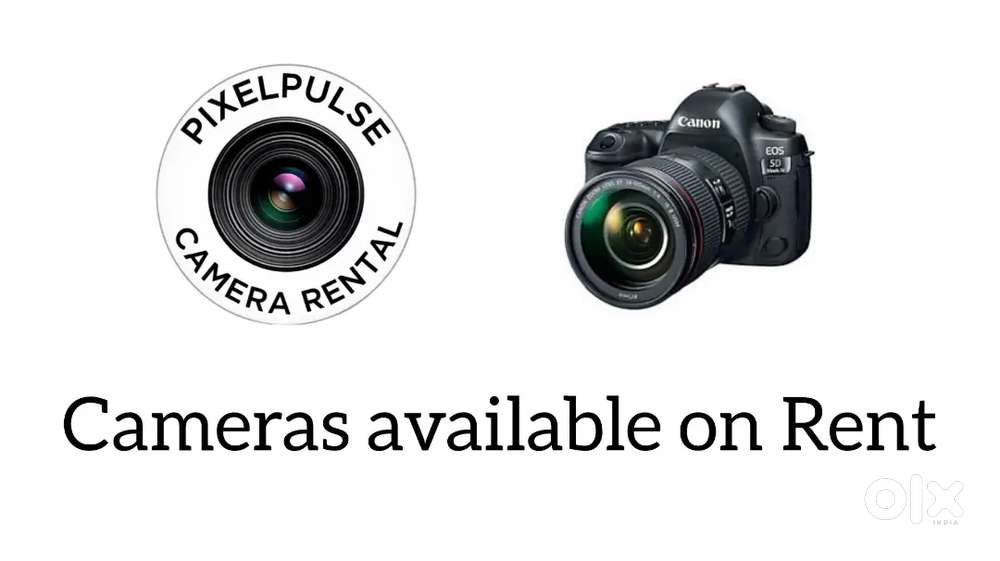 Cameras available for rent