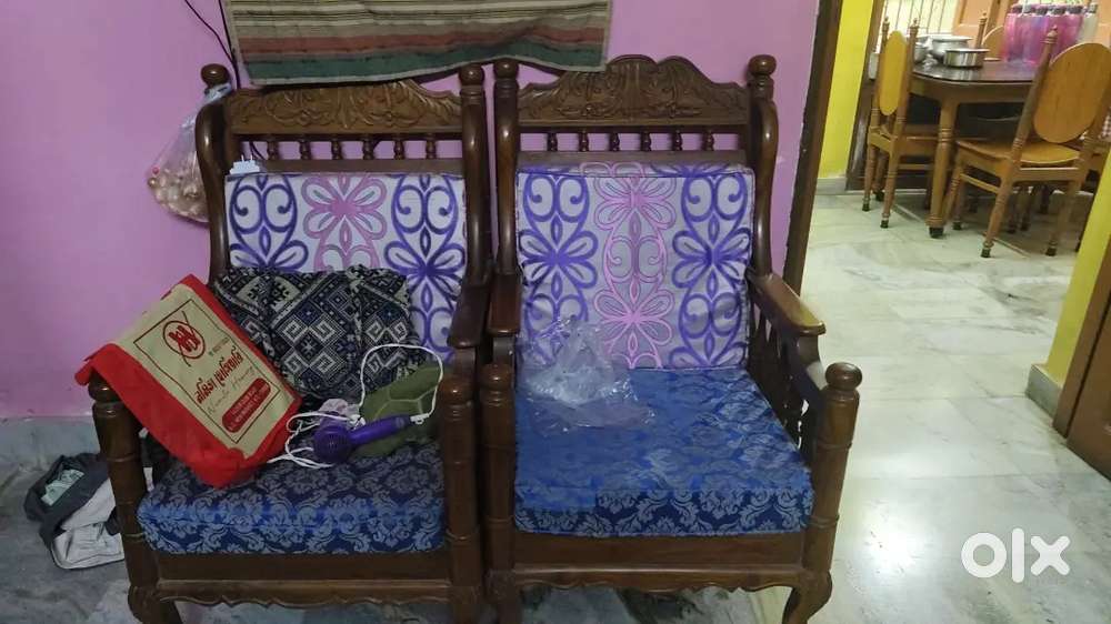 Wooden Sofa set for sale