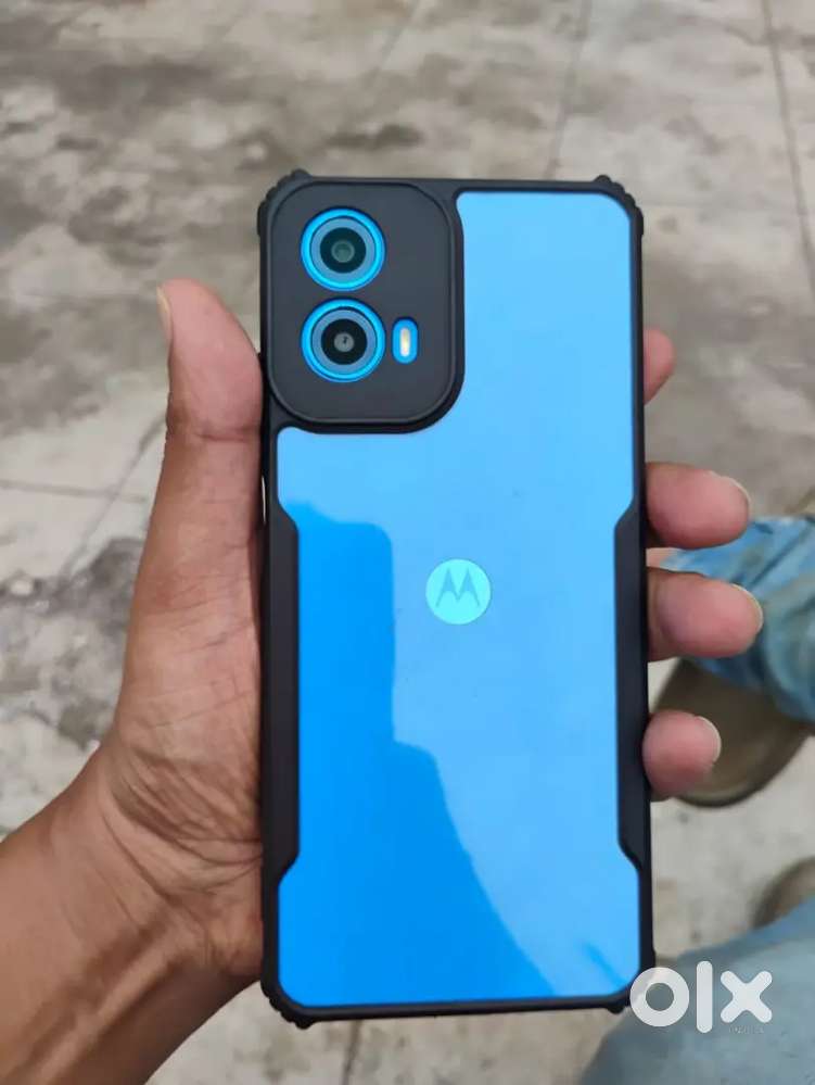 Motorola G 45 in good condition. 8/128 bil box charger ahe