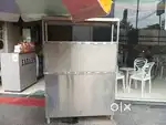 Stainless steel counter