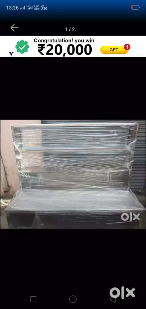 Paani poori counter urgent sale 4ft