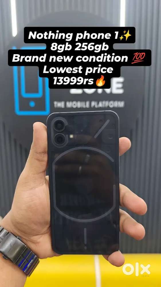 Nothing 1 8gb 256gb brand new condition lowest price at safezone
