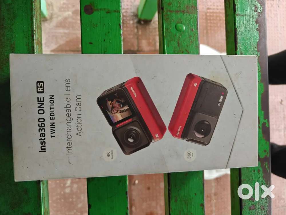 Insta 360 one Rs Twin Edition Box Full Kitt  Lite Used