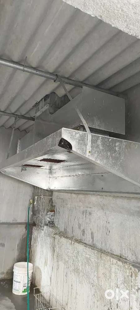 Commercial chimney 8x3 and 24 feet exhaust