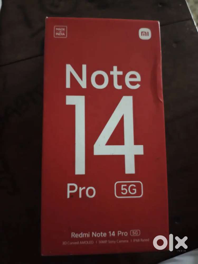 Redmi note 14 pro 5g 8&256