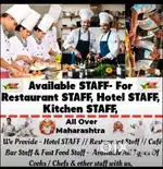 We Provide :- All Types Of Kitchen Chef Cook, Master, All Over Maha.