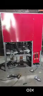 Heavy crank double die machine