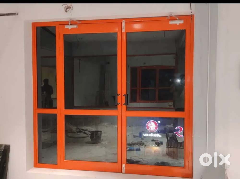 BABJI GLASS Window & aluminium. dor partition view 900
