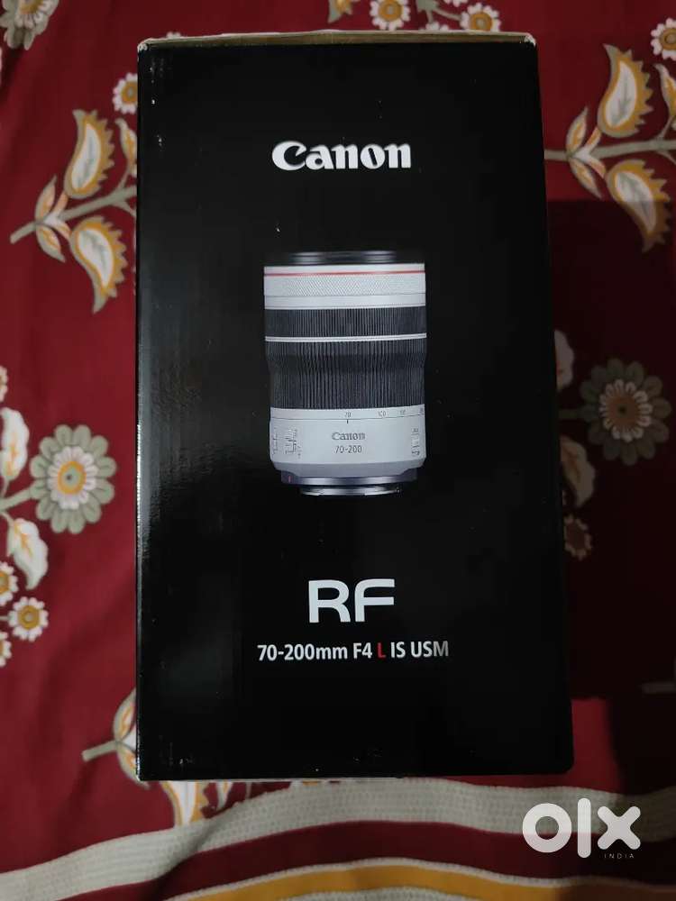 Canon RF 70-200mm f4 L IS Lens – Barely Used, Original Bill & Box