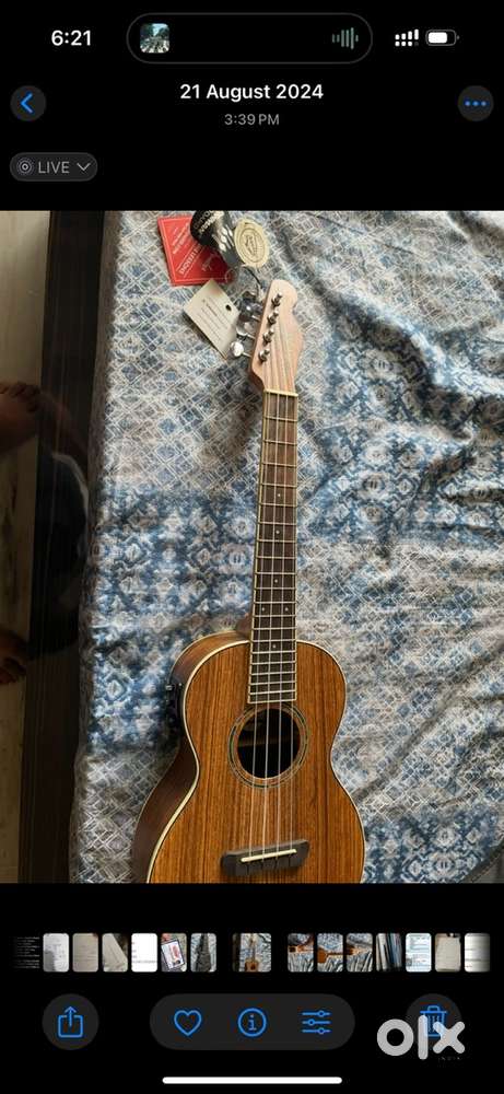 Ukulele w EQ Fender Fishman