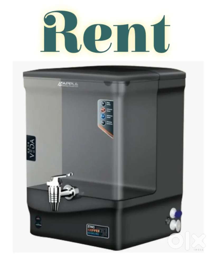 Ro water purifier available on rent