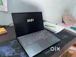 MSI laptop metal body thin compact