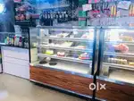 Cake and sweet counter
