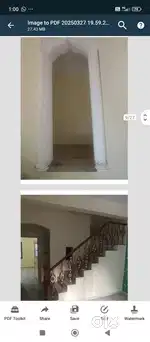 Available 3bhk+ semi furnished bungalow for sale in New CG Road tp 44