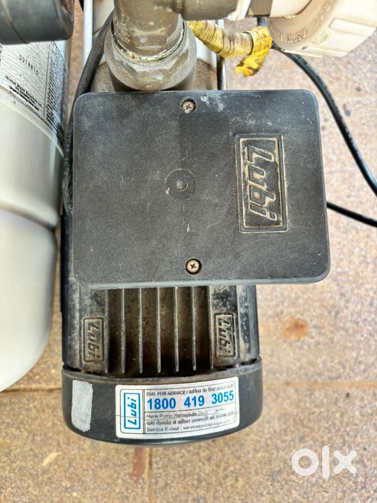 Rarely used 1 hp lubi pressure pump for sale