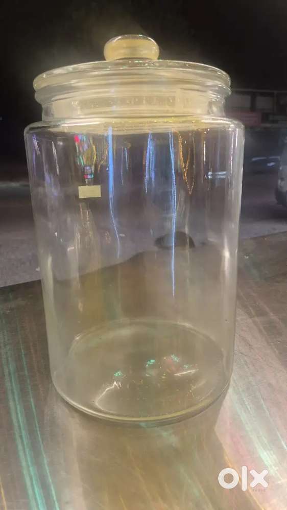 Glass jar for bakery