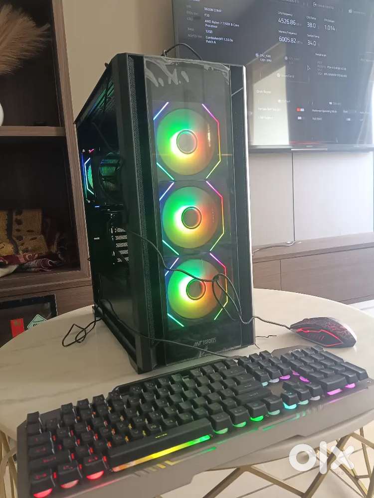High-End Gaming & Rendering PC  Ryzen 7 7700X + RTX 4060 Warranty