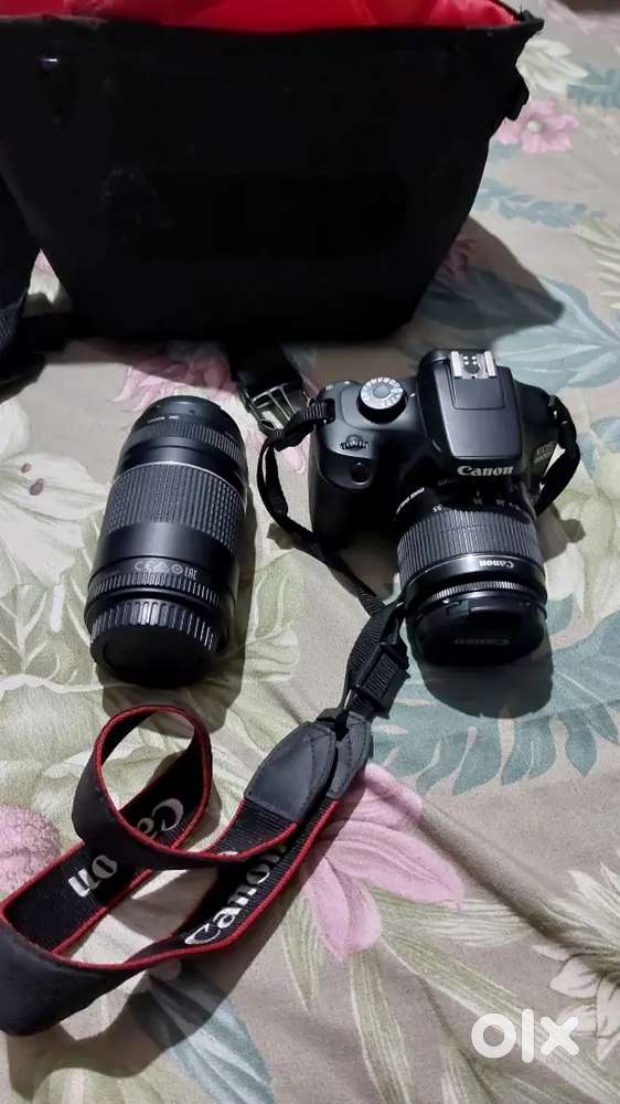 Canon eos 3000d with kit Lense & 70 - 300 telelense