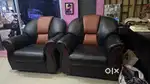 Black sofa