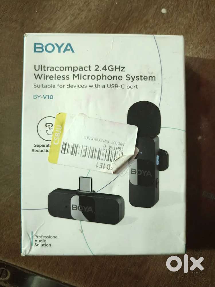 BOYA BY V10 wireless microphone for sale new condition