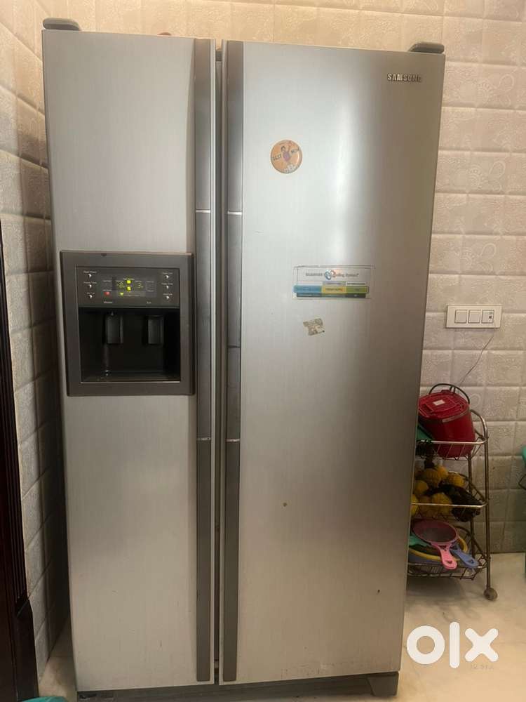 Samsung side by side door fridge