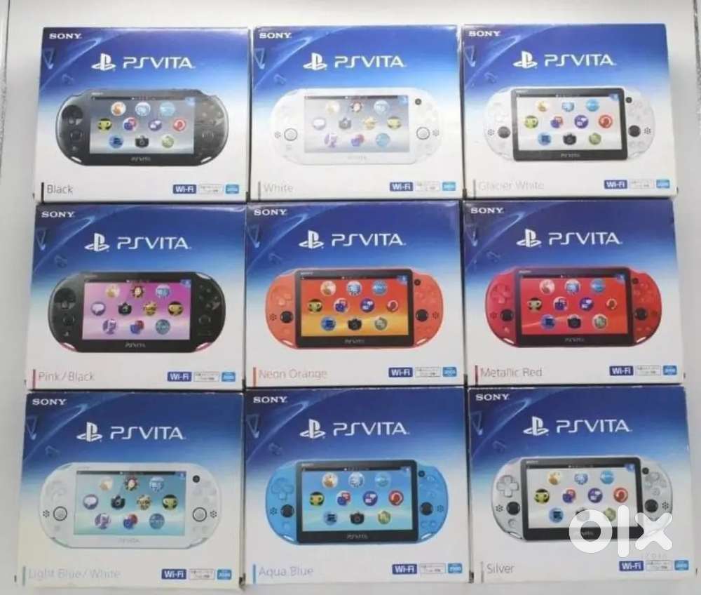 PS Vita PCH-2000 ConsoleVarious Colors PSV Slimn BoxAccessory Complete