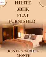 Hilite 3Bhk Fully Furnished Flat For Rent