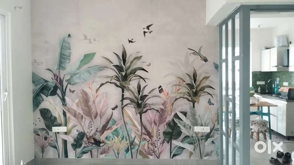 Wallpaper sofa