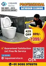 Bathroom deep cleaning