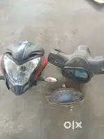 Speedometer and headlight assy
