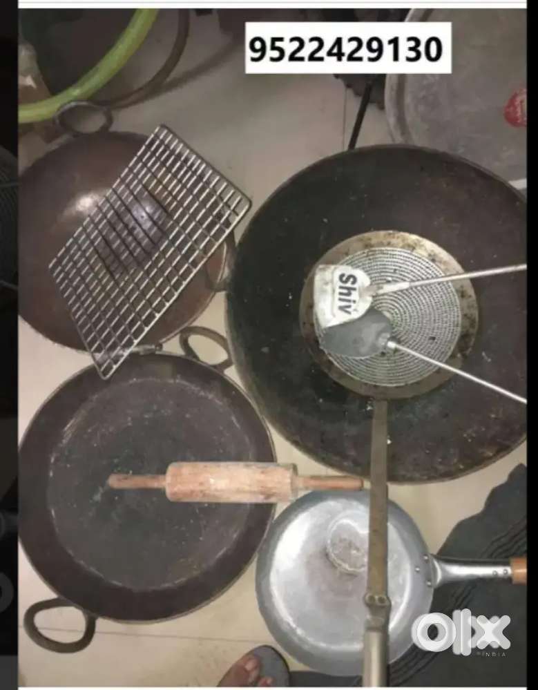 Naste ke bartan bechna hai