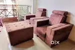 Sofa and center table