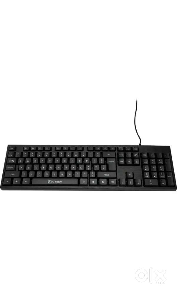 KiTech KB21 Wired USB Multi-device Keyboard (Black)