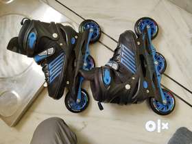 New and only 2 months old 3 Wheel Inline Skates Skating Shoes for sale.This inline skate shoes is pr...