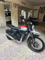 YEZDI Scrambler Rebel Red only 7000km driven