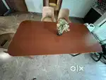 Elegant 6 seater dining table for sale along with 6 chairs