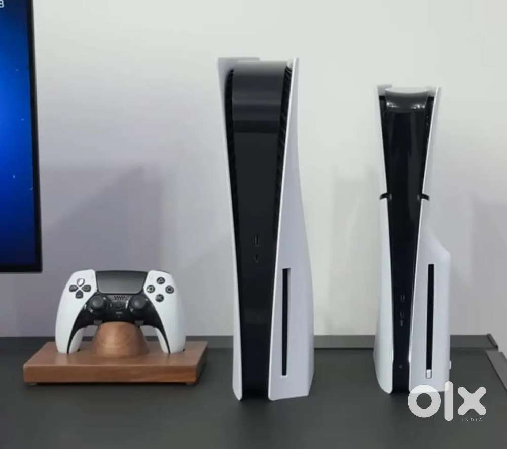 Sony Playstation 5 Slim 1TB with Disk Drive, Controller, Cables