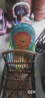 Trolley two types, plastic Charlie, cane chair, easy chair, cycle, ,