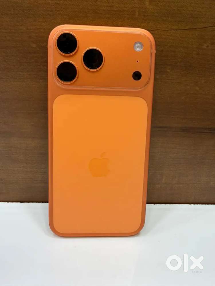 Iphone17 pro max indian with bill box wire 256 orange brand new