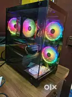 New Msi b450 amd ryzon 33200g 6gb graphic card argb fans with
remote
