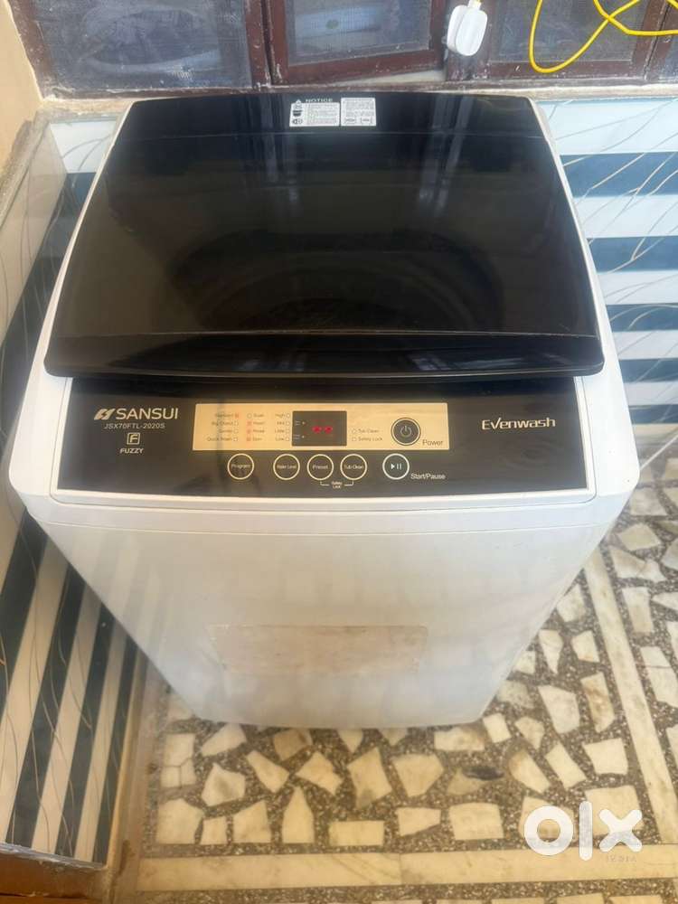 8 month old sansui 7kg. washing machine