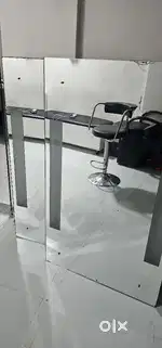 Mirror with lights