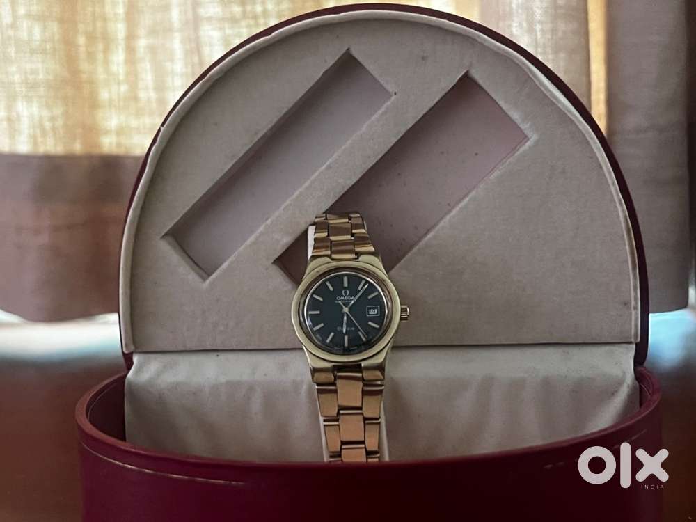 VINTAGE OMEGA AUTOMATIC LADIES WATCH IN MINT CONDITION. 20 MICRON GOLD